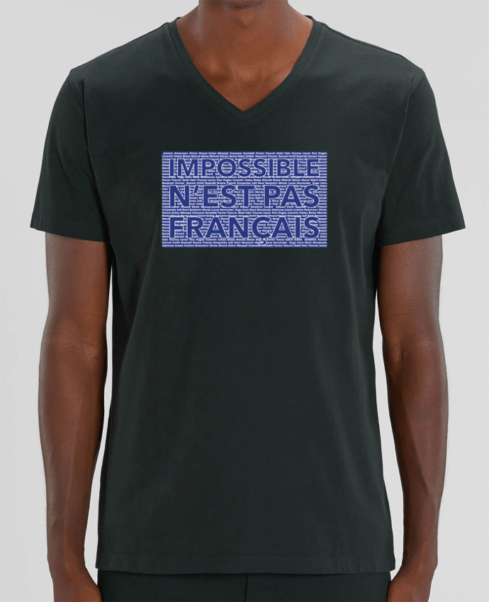 T-shirt homme Impossible n'est pas français par tunetoo