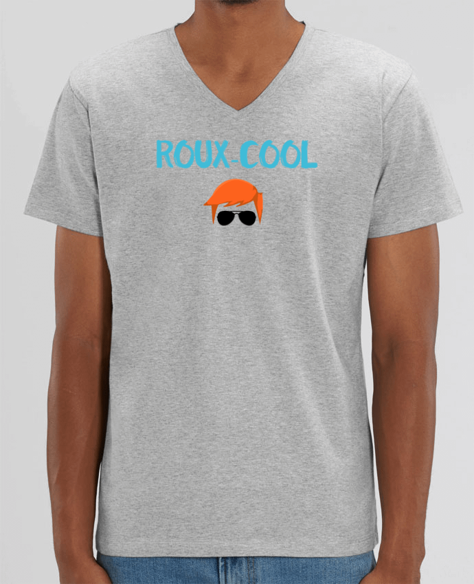 Men V-Neck T-shirt Stanley Presenter Roux-cool by tunetoo
