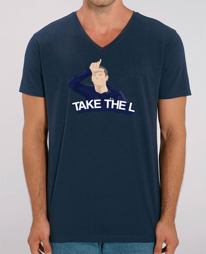 Tee Shirt Homme Col V Stanley PRESENTER Griezmann célébration fortnite by tunetoo