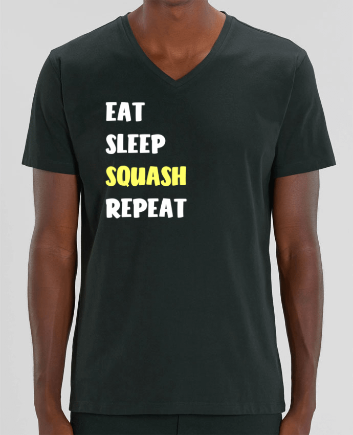 Tee Shirt Homme Col V Stanley PRESENTER Squash Lifestyle by Original t-shirt