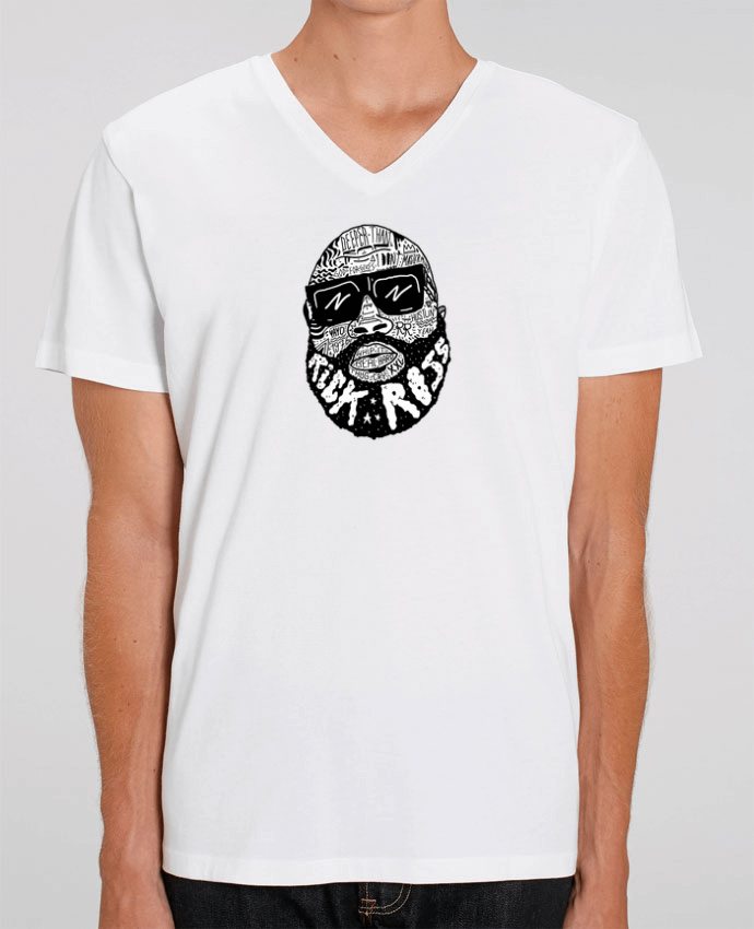 T-shirt homme Rick Ross head par Nick cocozza