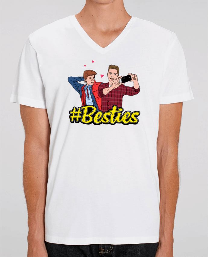 T-shirt homme Besties Marty McFly par Nick cocozza