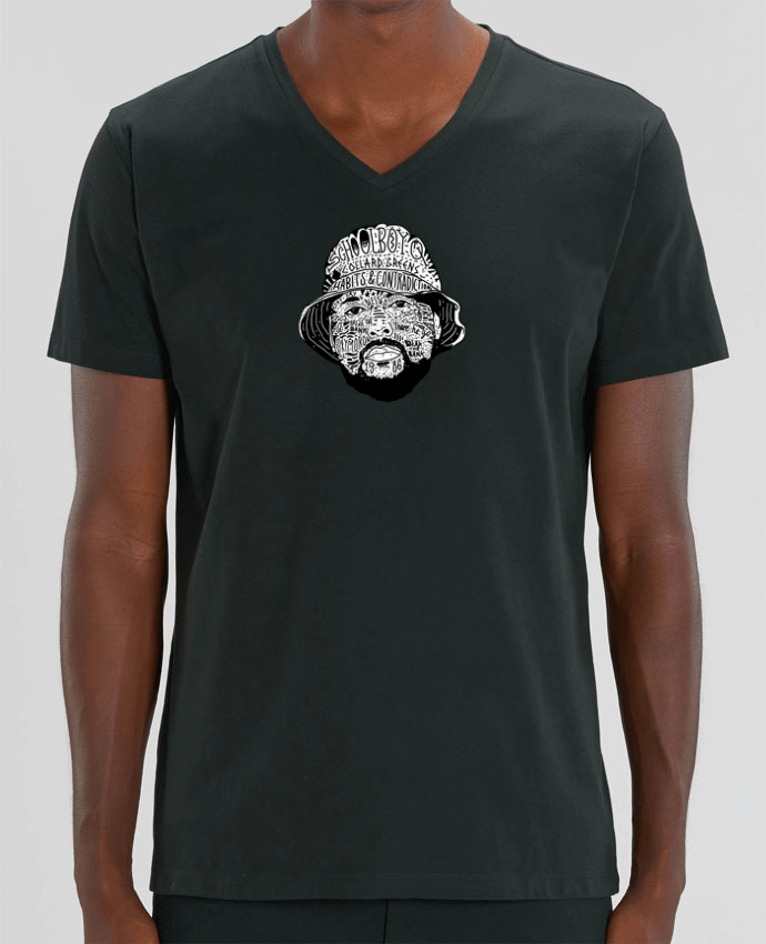 T-shirt homme Schoolboy Q Head par Nick cocozza