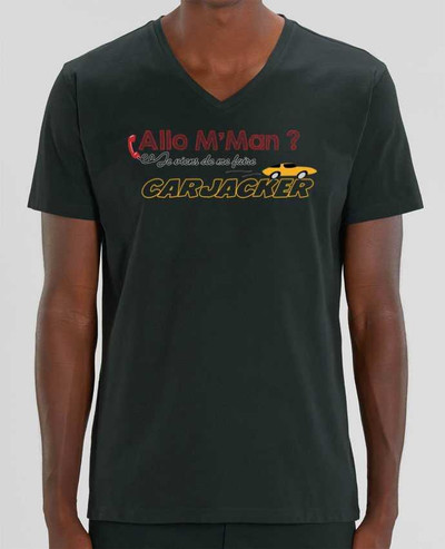 T-shirt homme Carjacker l'auto Citations Dikkenek par tunetoo