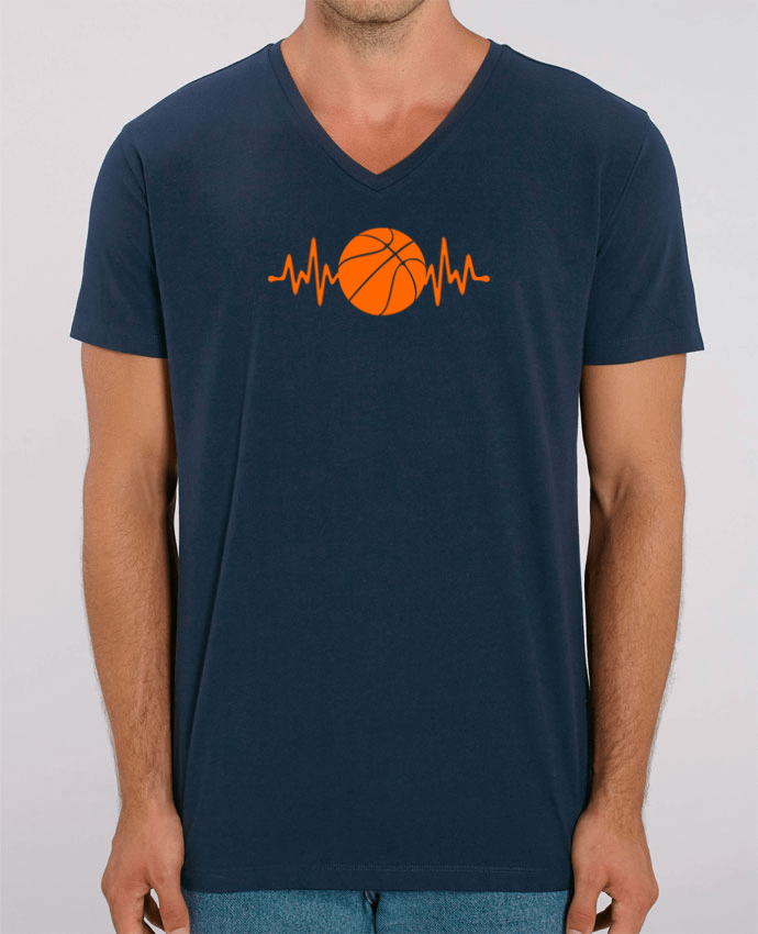 Men V-Neck T-shirt Stanley Presenter Ball is life by Original t-shirt