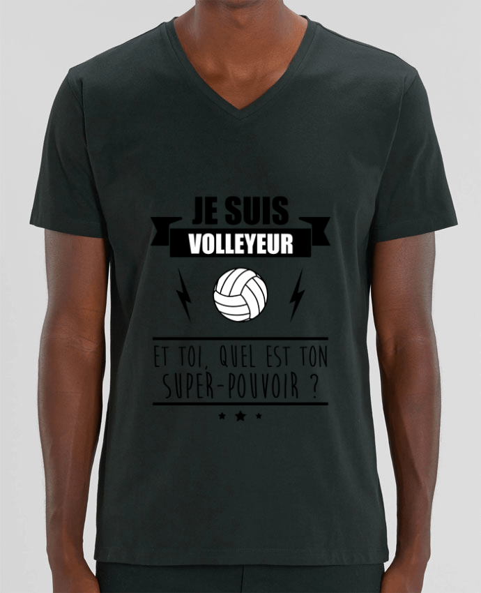 T-shirt homme Je suis volleyeur et toi, quel est ton super-pouvoir ? par Benichan