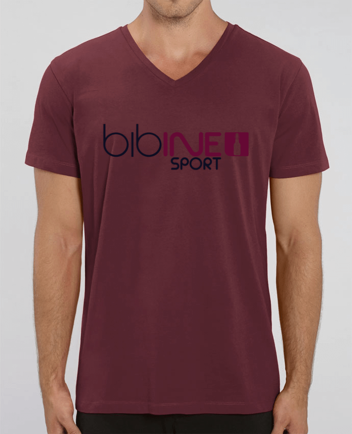 Men V-Neck T-shirt Stanley Presenter BIBINE SPORT by PTIT MYTHO