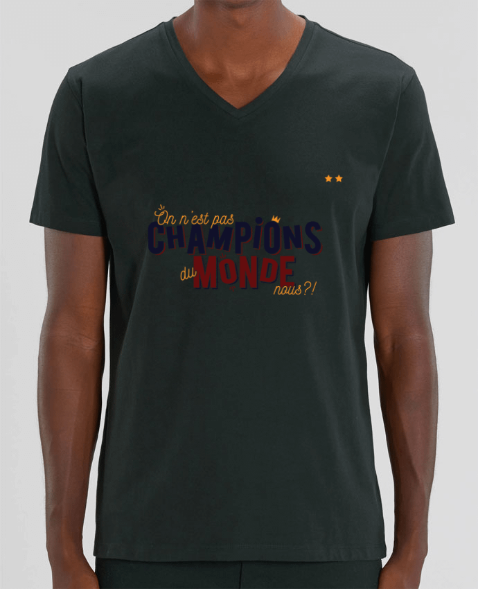 T-shirt homme CHAMPIONS DU MONDE par PTIT MYTHO