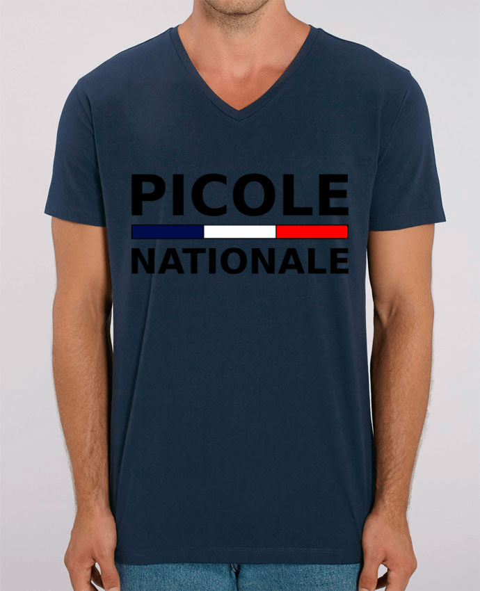 Tee Shirt Homme Col V Stanley PRESENTER picole nationale by Milie