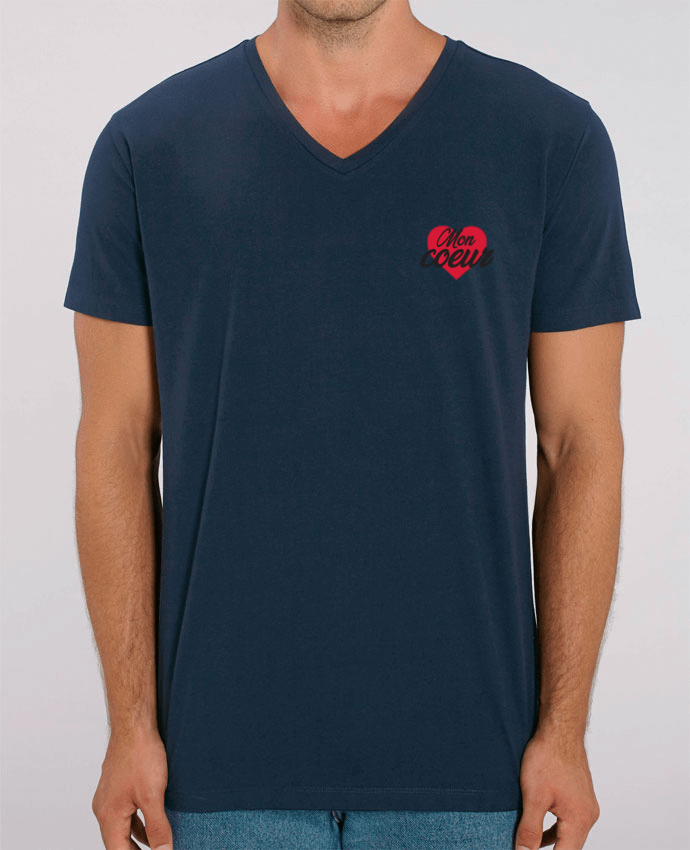 T-shirt homme Mon coeur par tunetoo