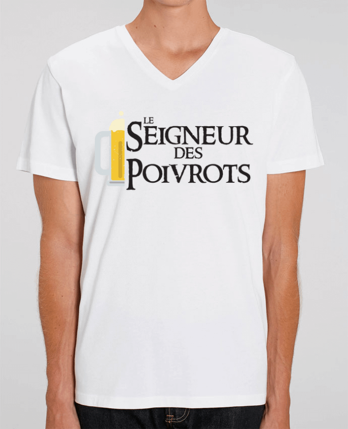 Men V-Neck T-shirt Stanley Presenter Le seigneur des poivrots by tunetoo