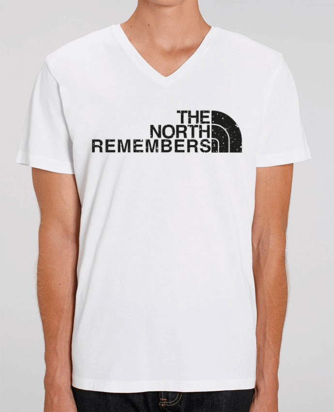 Camiseta Hombre Cuello V Stanley PRESENTER The North Remembers por tunetoo
