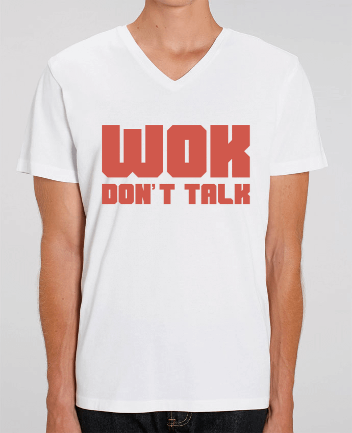 T-shirt homme Wok don't talk par tunetoo