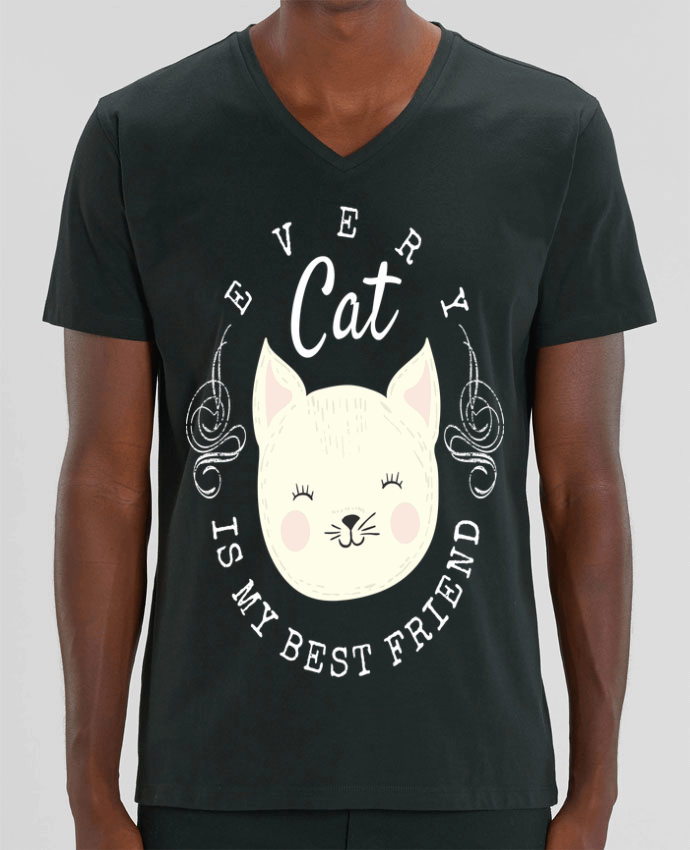 T-shirt homme every cat is my best friend par livelongdesign