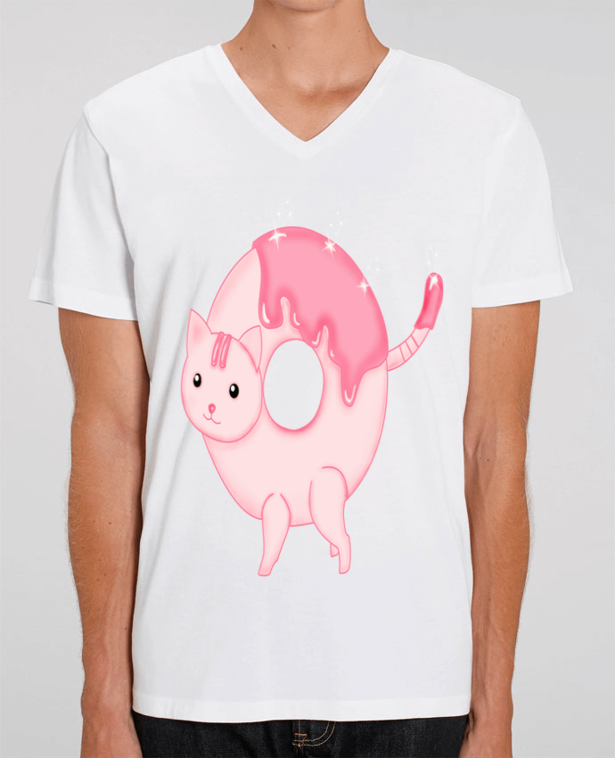 T-shirt homme Tasty Donut Cat par Thesoulofthedevil