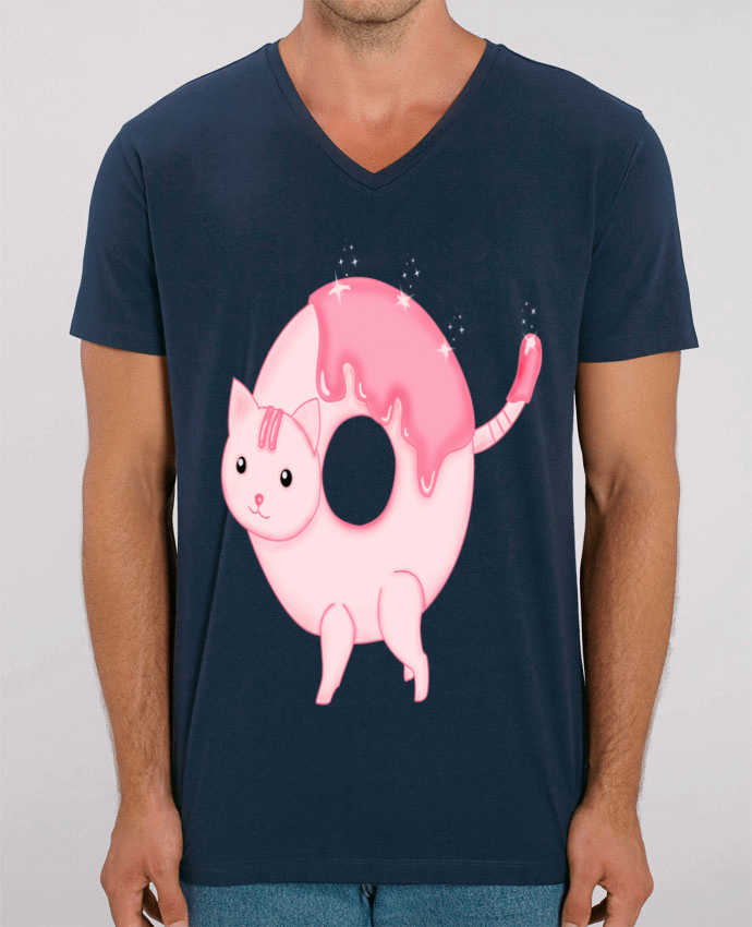 T-shirt homme Tasty Donut Cat par Thesoulofthedevil