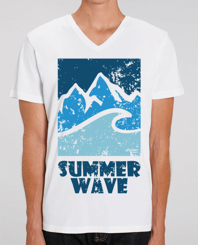 Camiseta Hombre Cuello V Stanley PRESENTER SummerWAVE-02 por Marie