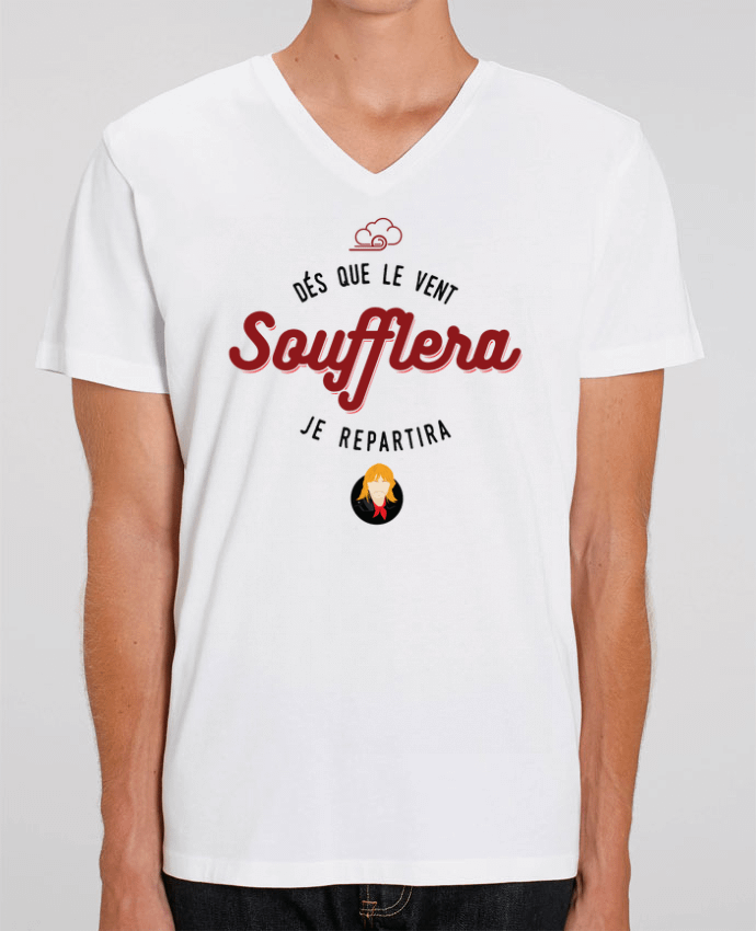 T-shirt homme RENAUD DES QUE LE VENT SOUFFLERA JE REPARTIRA par PTIT MYTHO