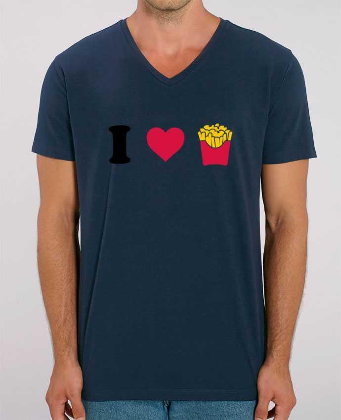 T-shirt homme I love fries par tunetoo
