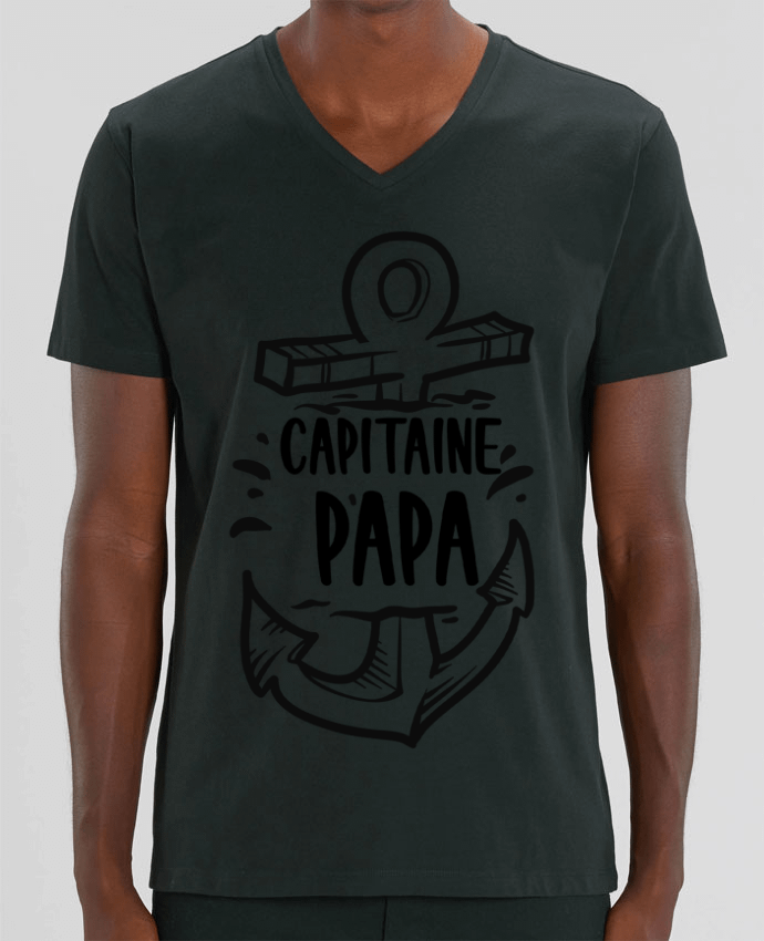 T-shirt homme Capitaine Papa par CREATIVE SHIRTS