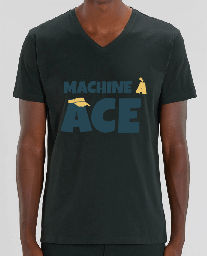 Camiseta Hombre Cuello V Stanley PRESENTER Machine à ACE por tunetoo
