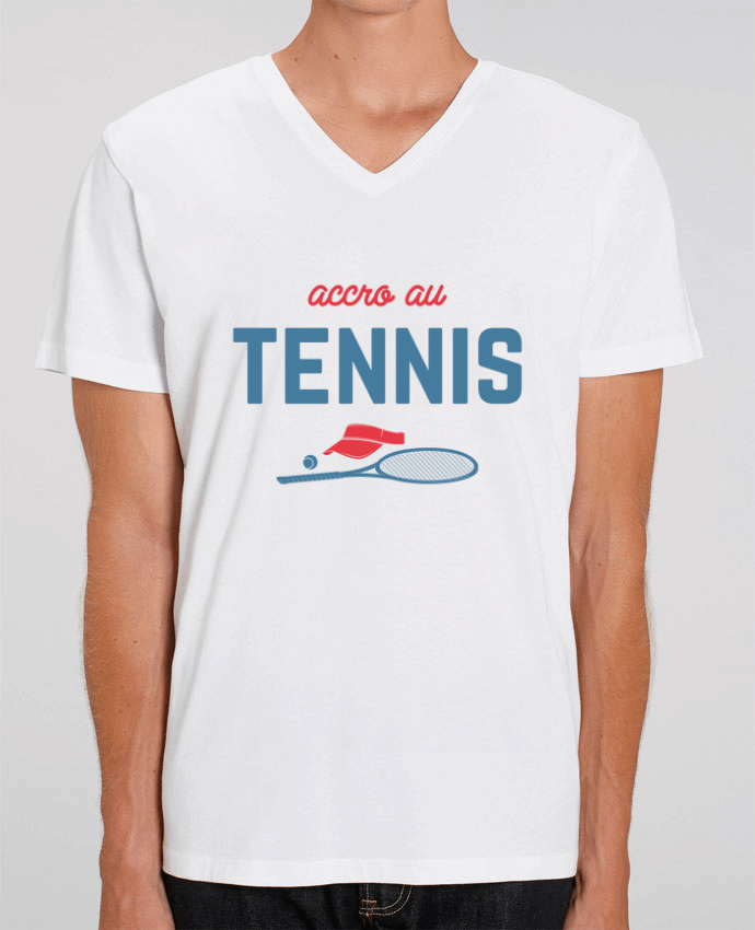 T-shirt homme Accro au tennis par tunetoo