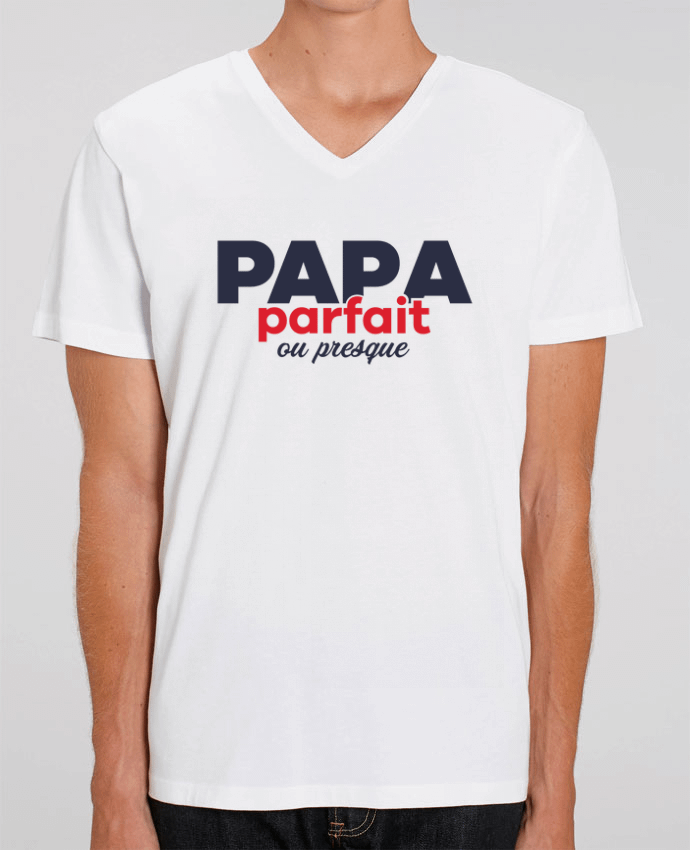 T-shirt homme Papa parfait ou presque par tunetoo