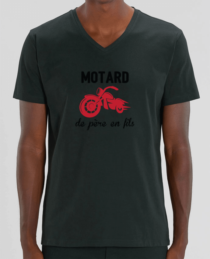 T-shirt homme Motard de père en fils par tunetoo