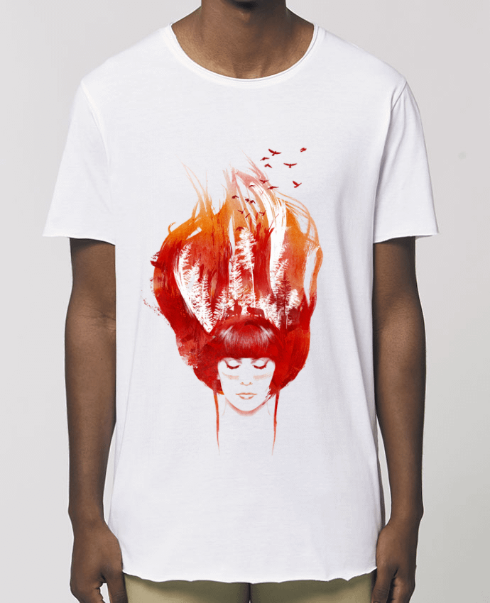 Tee-shirt Homme Burning forest Par  robertfarkas