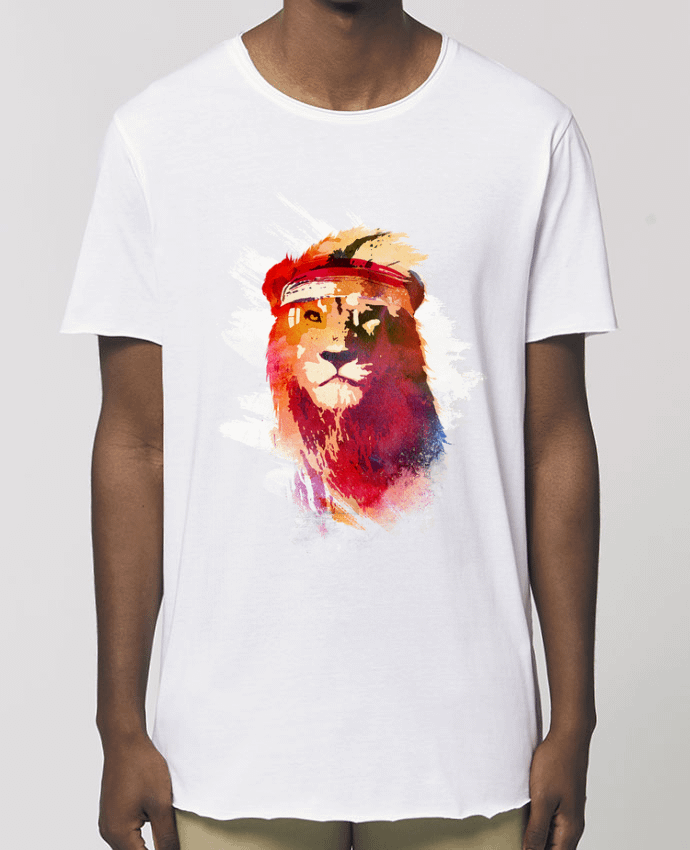 T-Shirt Long - Stanley SKATER Gym lion Par  robertfarkas