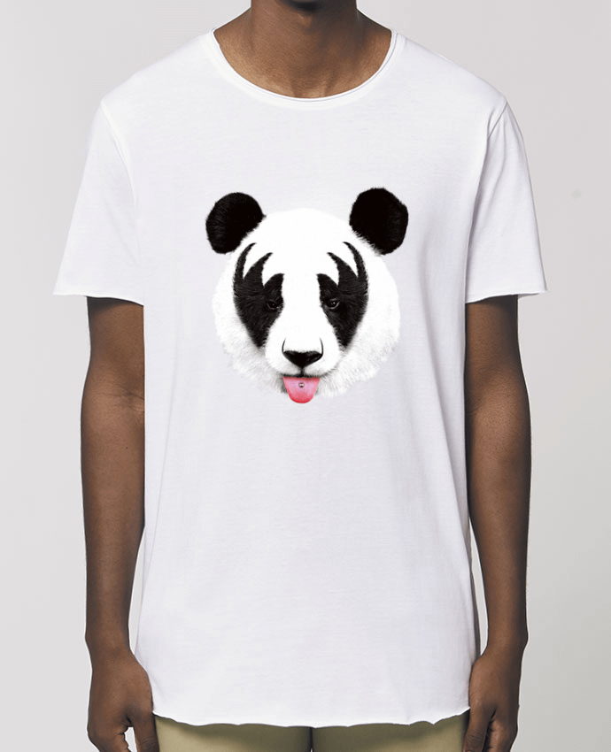 T-Shirt Long - Stanley SKATER Kiss of a panda Par  robertfarkas