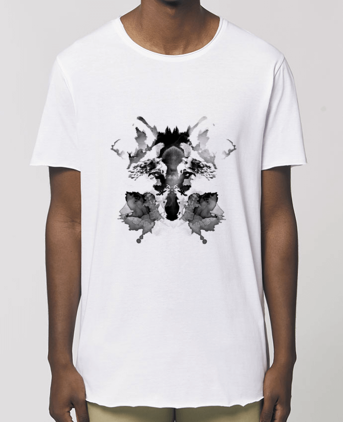 Men\'s long t-shirt Stanley Skater Rorschach Par  robertfarkas