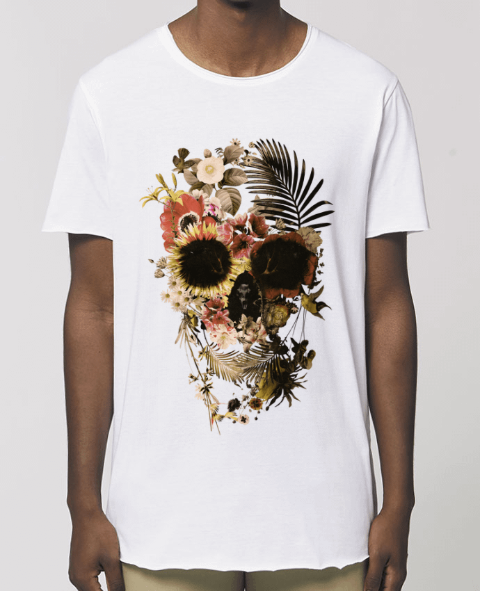 T-Shirt Long - Stanley SKATER Garden Skull Par  ali_gulec