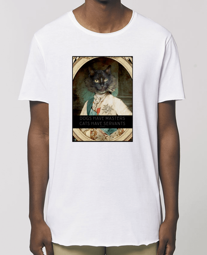 T-Shirt Long - Stanley SKATER King Cat Par  Tchernobayle