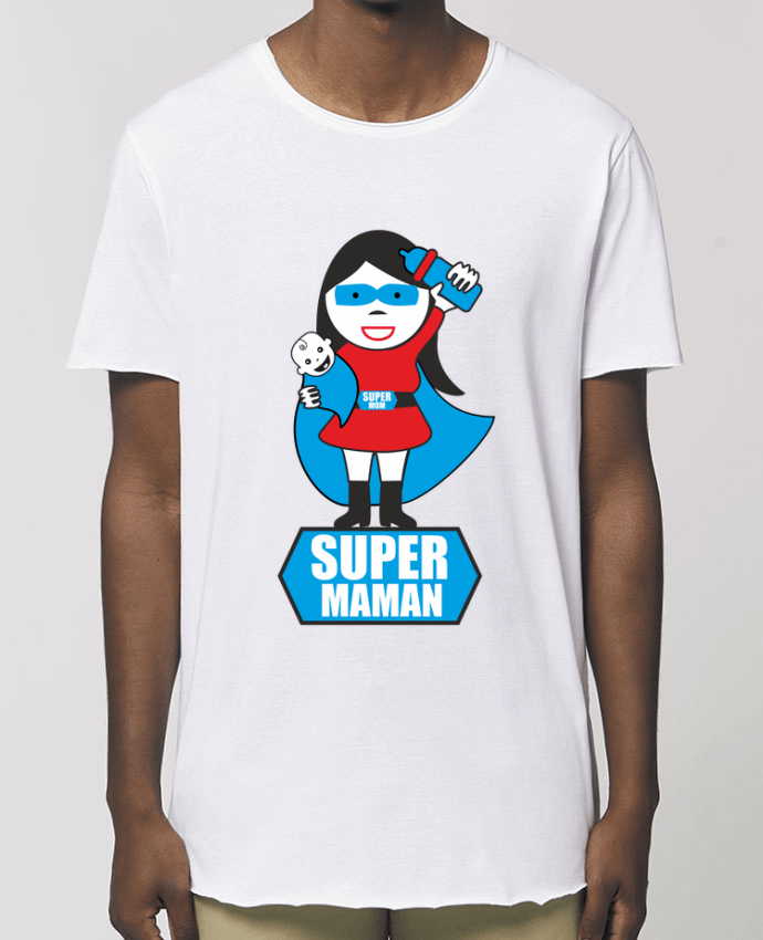 Tee-shirt Homme Super maman Par  Benichan