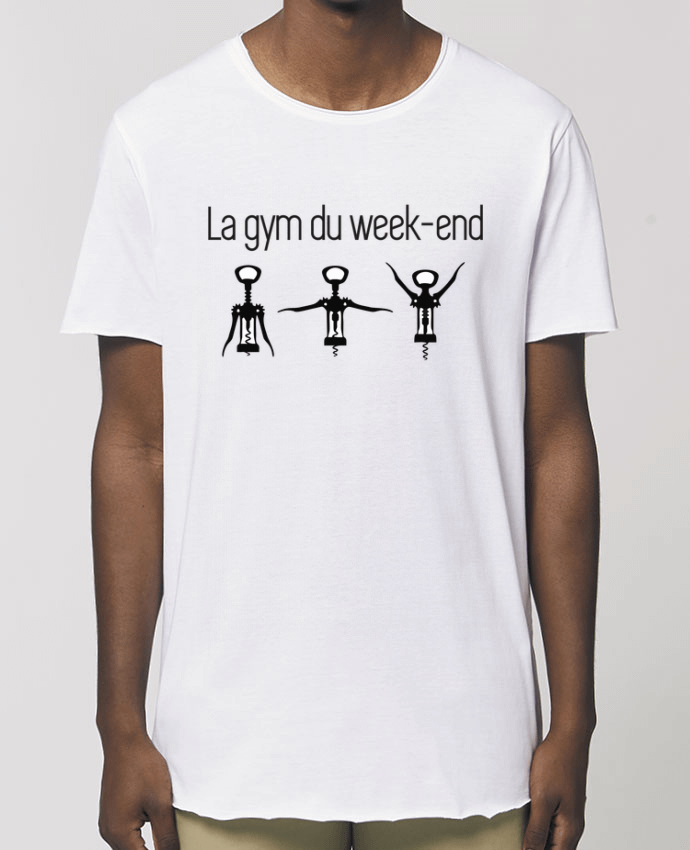 Men\'s long t-shirt Stanley Skater La gym du week-end Par  Benichan