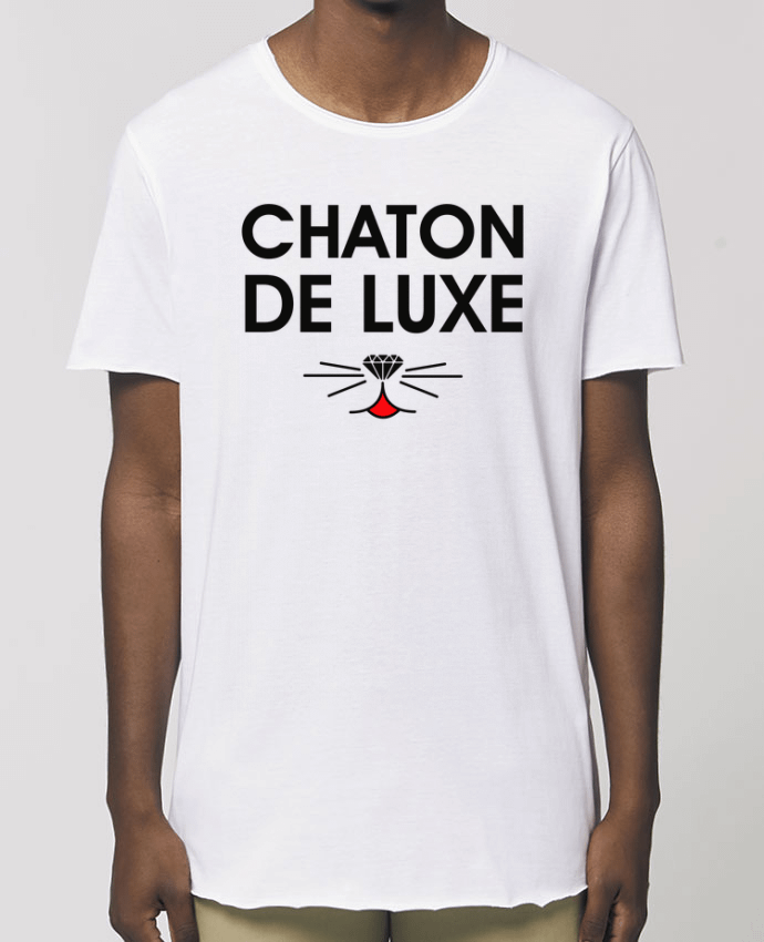 Men\'s long t-shirt Stanley Skater Chaton de luxe Par  tunetoo
