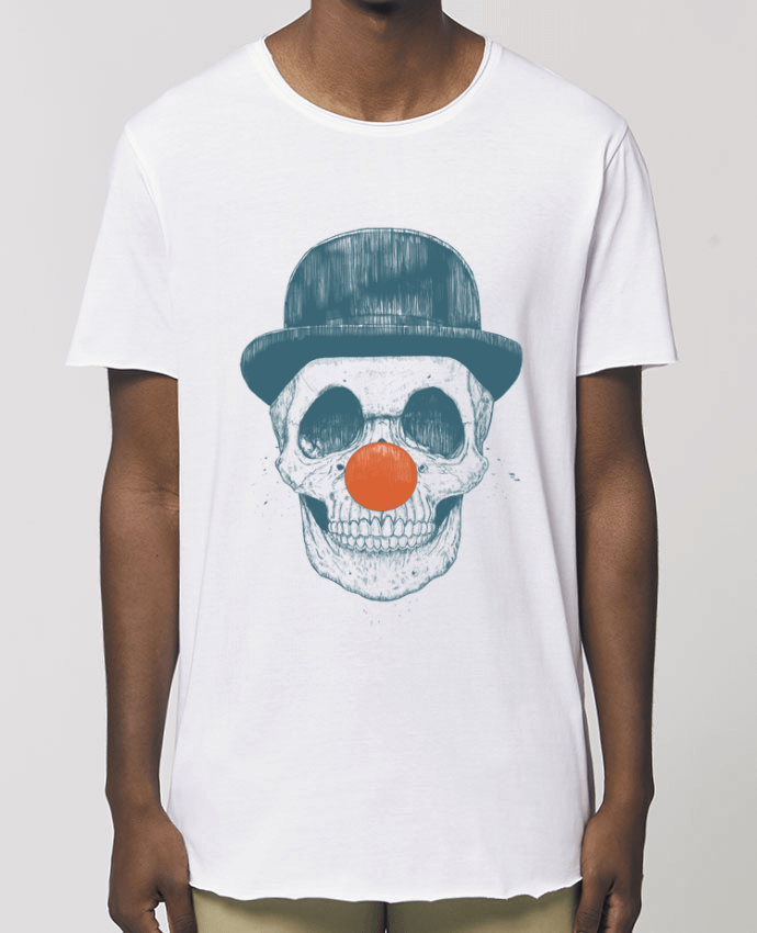 Men\'s long t-shirt Stanley Skater Dead Clown Par  Balàzs Solti