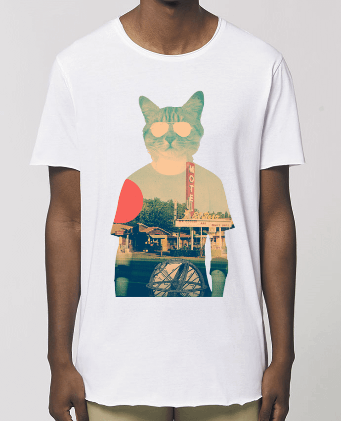 Camiseta larga pora él  Stanley Skater Cool cat Par  ali_gulec