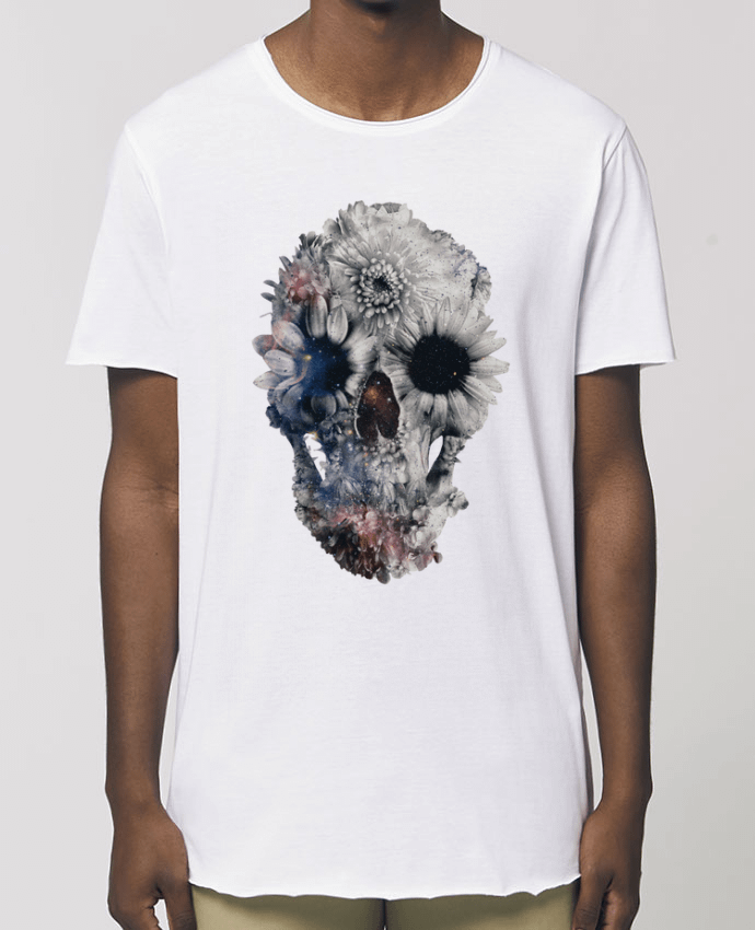 T-Shirt Long - Stanley SKATER Floral skull 2 Par  ali_gulec