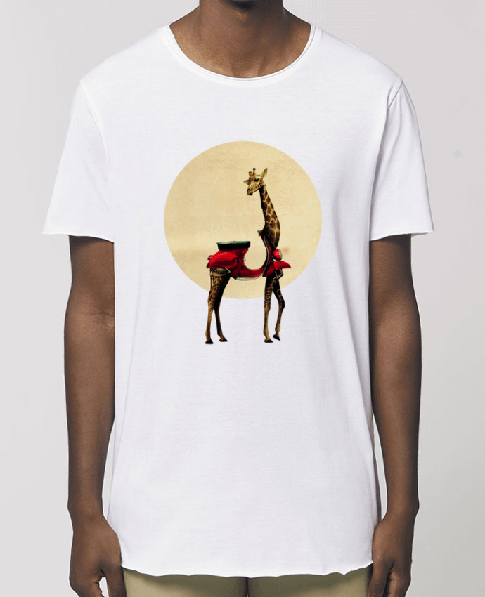 Men\'s long t-shirt Stanley Skater Giraffe Par  ali_gulec