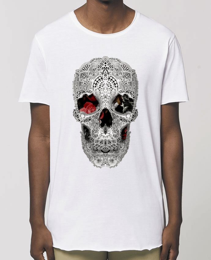 Men\'s long t-shirt Stanley Skater Lace skull 2 light Par  ali_gulec