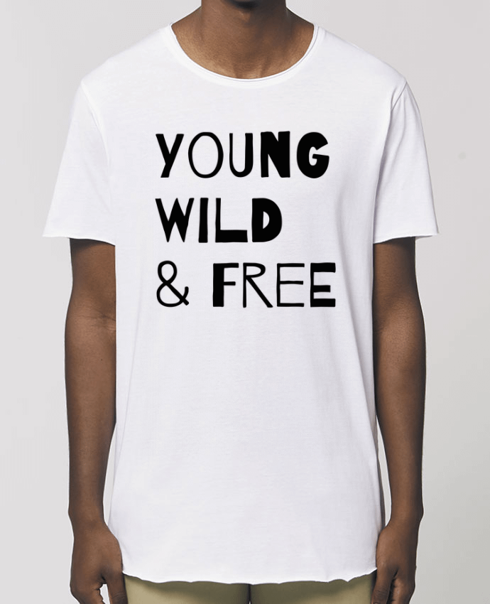 Men\'s long t-shirt Stanley Skater YOUNG, WILD, FREE Par  tunetoo