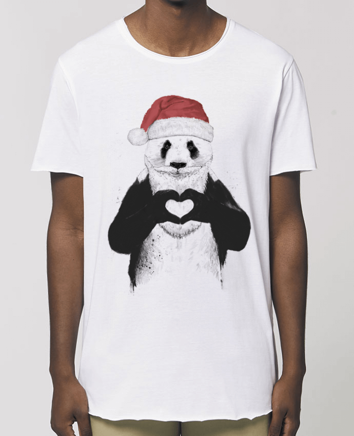 Camiseta larga pora él  Stanley Skater Santa Panda Par  Balàzs Solti