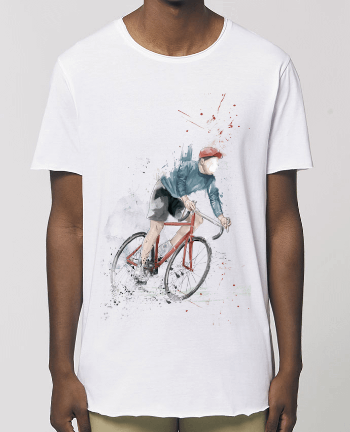 T-Shirt Long - Stanley SKATER I want to Ride Par  Balàzs Solti