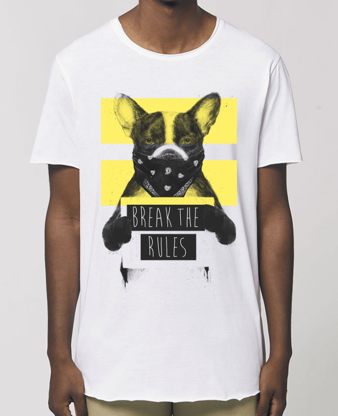 Camiseta larga pora él  Stanley Skater rebel_dog_yellow Par  Balàzs Solti