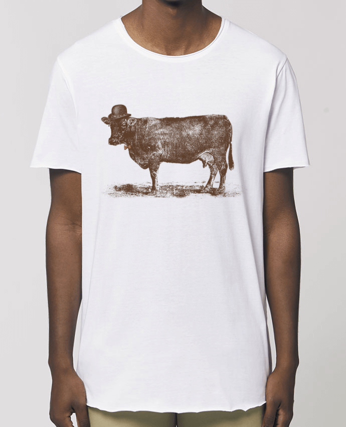 Men\'s long t-shirt Stanley Skater Cow Cow Nut Par  Florent Bodart