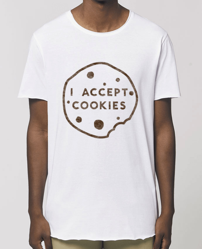 Men\'s long t-shirt Stanley Skater I accept cookies Par  Florent Bodart