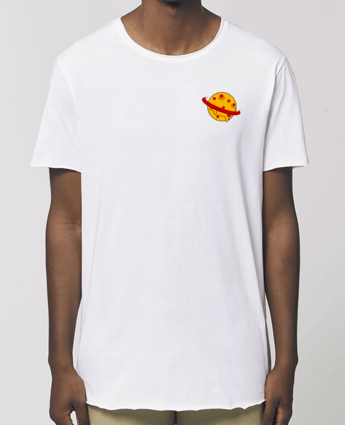 Men\'s long t-shirt Stanley Skater Planète Pizza Par  WBang