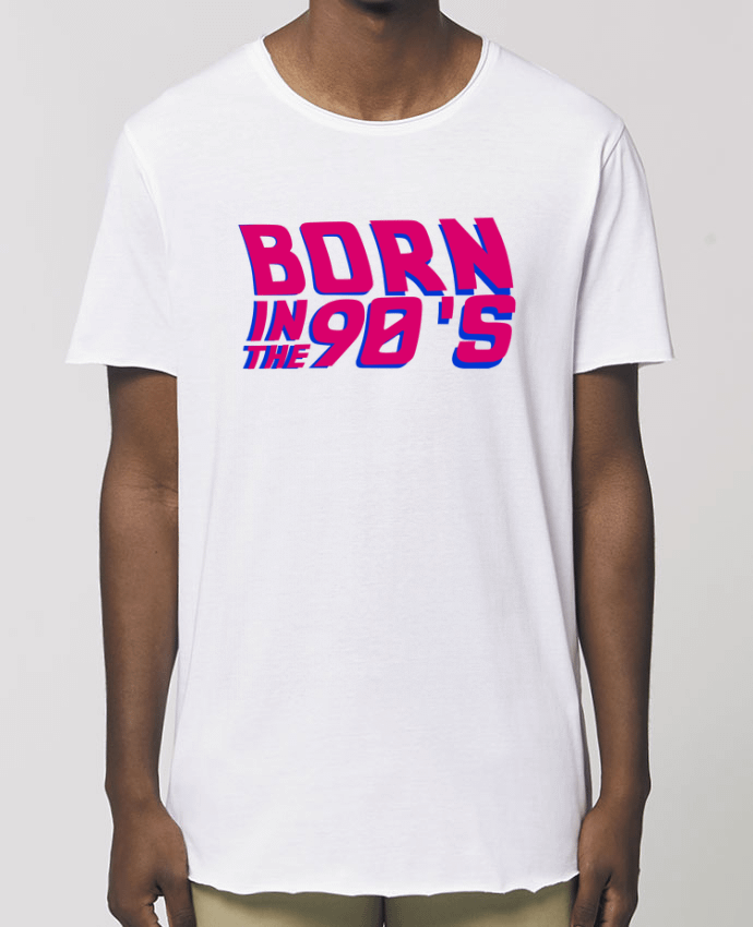 Men\'s long t-shirt Stanley Skater Born in the 90's Par  tunetoo